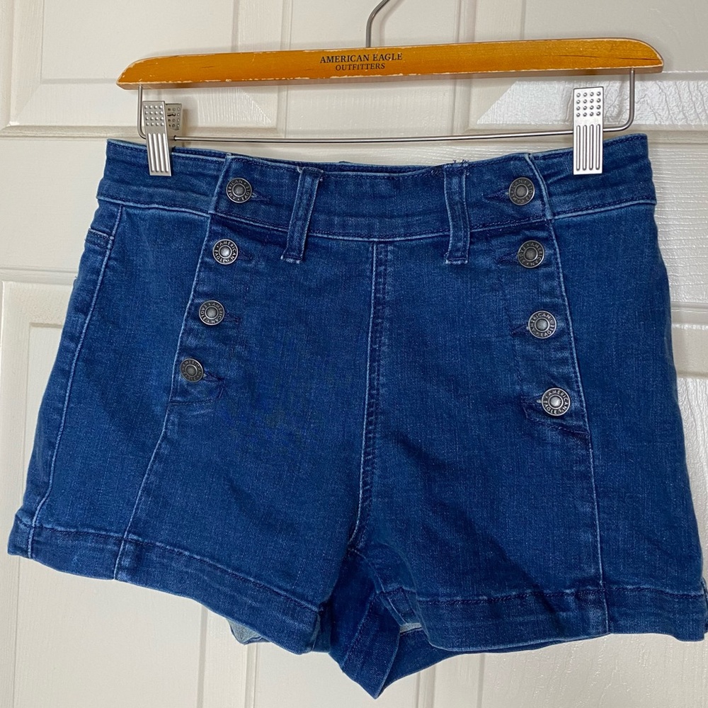 American Eagle Hi-Rise Shorties
